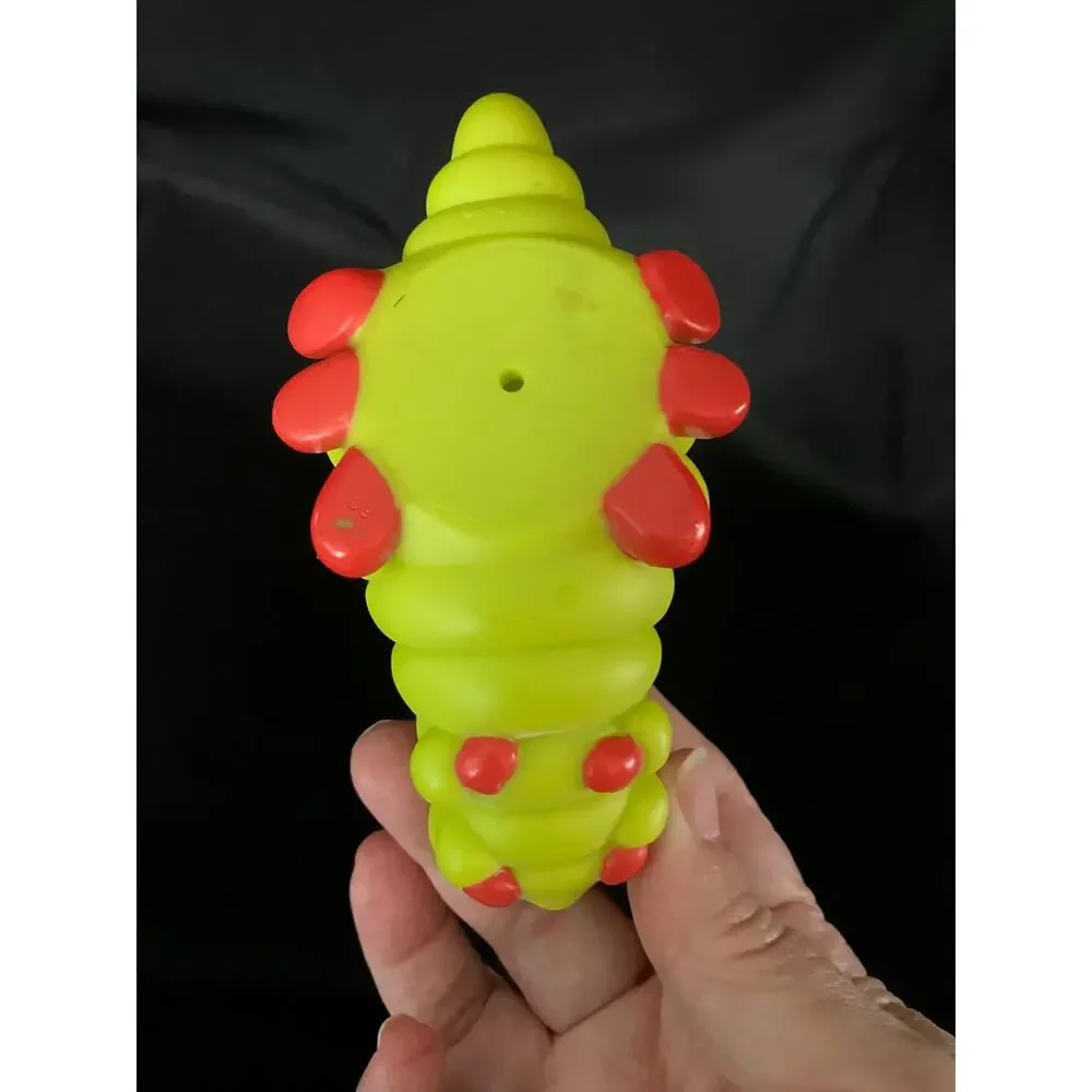 Disney Pixar A Bug's Life Heimlich Caterpillar Figure PVC Toy Green Blue 5